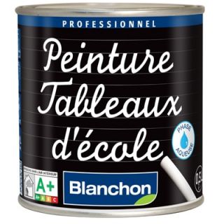 Blanchon - Peinture Tableaux d'école Noir 0,5L