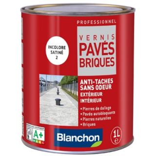 Blanchon - Vernis Pavés Briques 1L Incolore Satiné