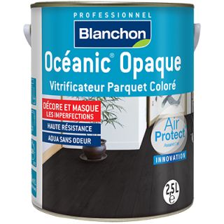 Vitrificateur océanic coloré opaque blanchon air protect 2.5l blanc