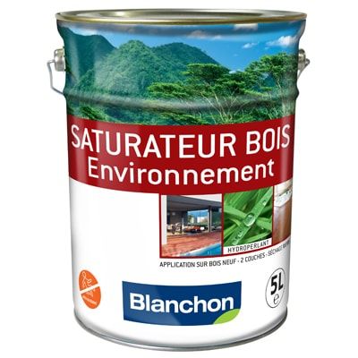 Blanchon - Saturateur Bois Environnement 5L Chêne Brûlé