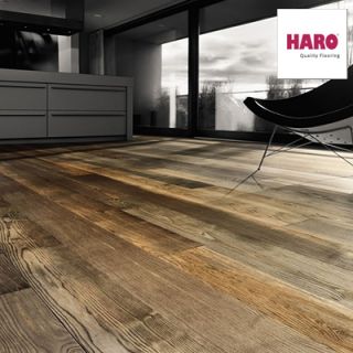 529064 Haro Parquet - Planche large à l'ancienne série 4000 - Frêne barrique selectiv brossé 4 V huilé Oléovéra