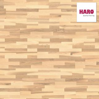 Haro Parquet - À l'anglaise série 4000 - Frêne Blanc Clair Favorit