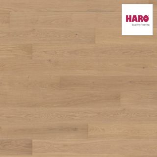 Haro Parquet - Planche large à l'ancienne série 4000 - Chêne puro markant 2V - Naturadur