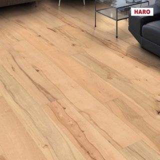 HARO PARQUET 4000 Planche large à l'ancienne 180 4V Hêtre étuvé Universal vernis