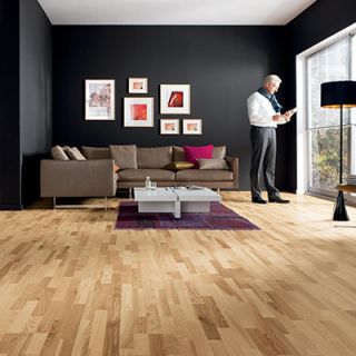 548130 Haro Parquet - À l'anglaise série 4000 - Frêne Favorit brossé verni NaturaDur