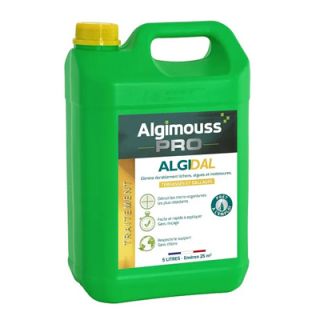 Algimouss PRO - ALGIDAL - Traitement curatif et préventif pour tous types de dallages - 5L