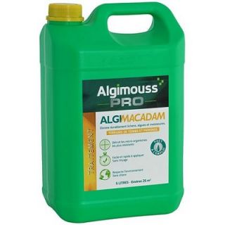 Algimouss - Algimacadam - Traitement tennis, parkings et macadam - 5L
