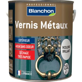Blanchon - Vernis Métaux - Incolore Brillant - 2,5L