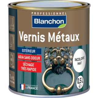 Blanchon - Vernis Métaux - Incolore Mat - 0,5L