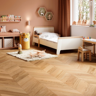 Lamett - Capri Chevron Natural (90 x 510mm)