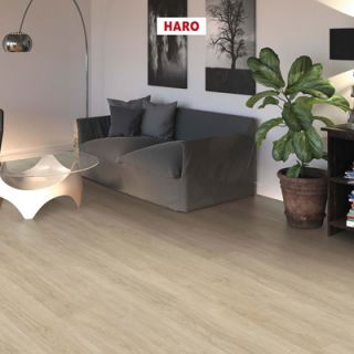 HARO - Parquet Stratifié - TRITTY 100 - Gran Via 4V - Chêne Eleganza blanc crème