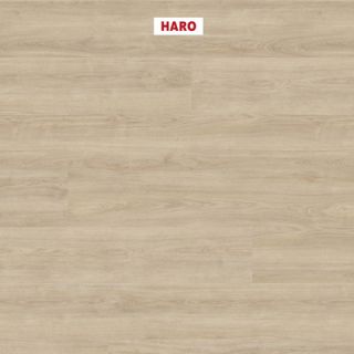 HARO - Sol Stratifié - TRITTY 200 Aqua - Gran Via 4V - Chêne Eleganza blanc crème