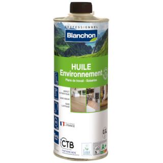 Blanchon - Huile Environnement 0,5L Bois Brut Biosourcée