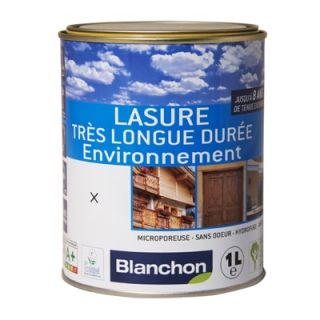 Blanchon - Lasure Très Longue Durée Environnement 1L Blanc