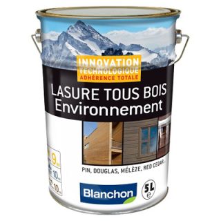 Blanchon Lasure Tous Bois Environnement 5L Blanc