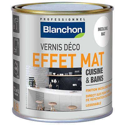 Blanchon - Vernis Déco Effet Mat - 0.5L