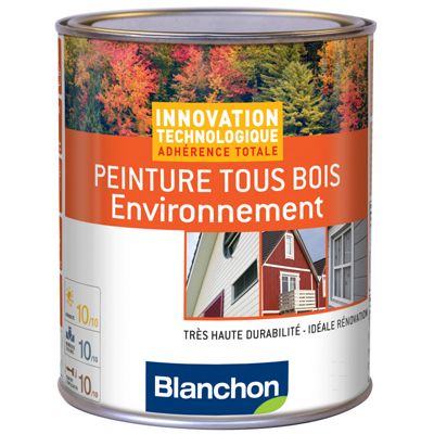 Blanchon - Peinture Tous Bois Environnement - 2.5L - Blanc Signalisation